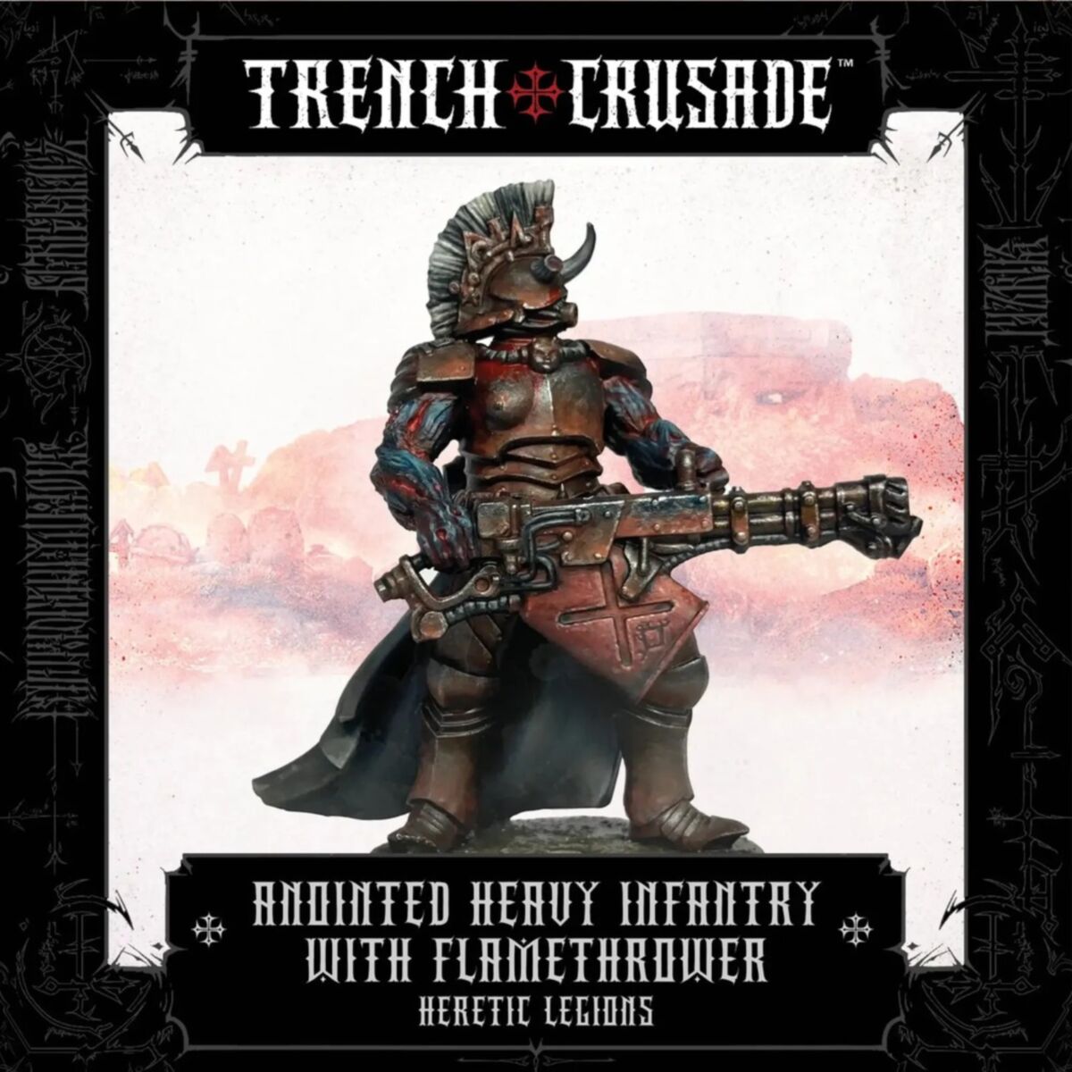 Trench Crusade By Pluto Minis - Anointed (Heavy Flamer) - Pre-Order