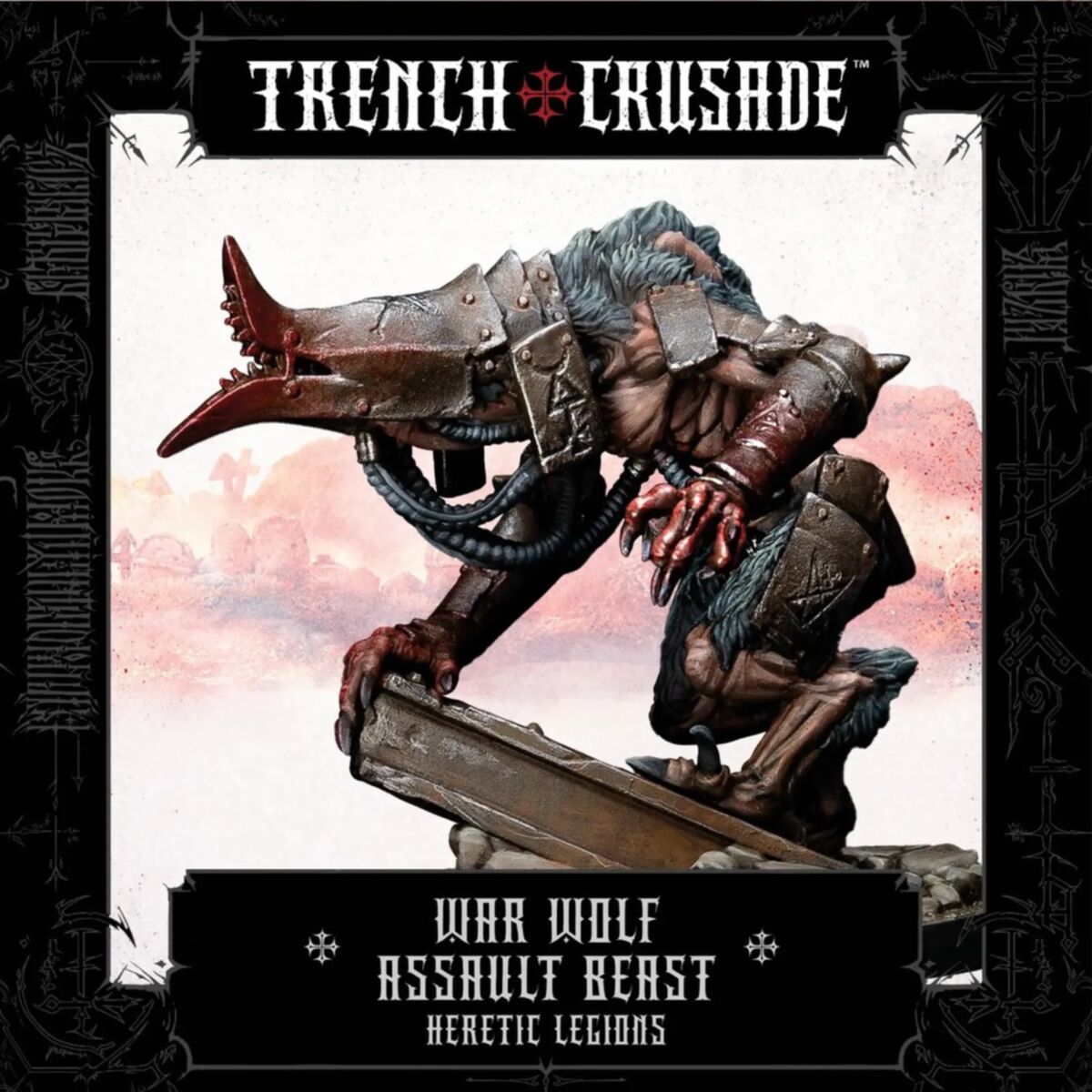 Trench Crusade By Pluto Minis - War Wolf - Pre-Order