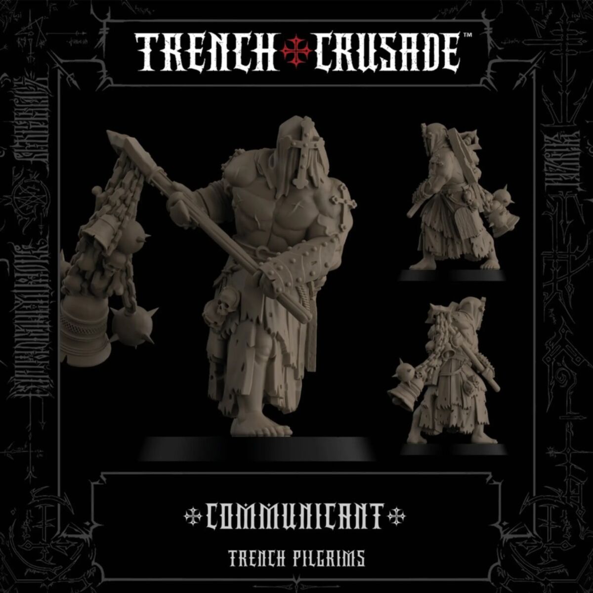Trench Crusade By Pluto Minis - Communicant (2-handed weapon) - Pre-Order