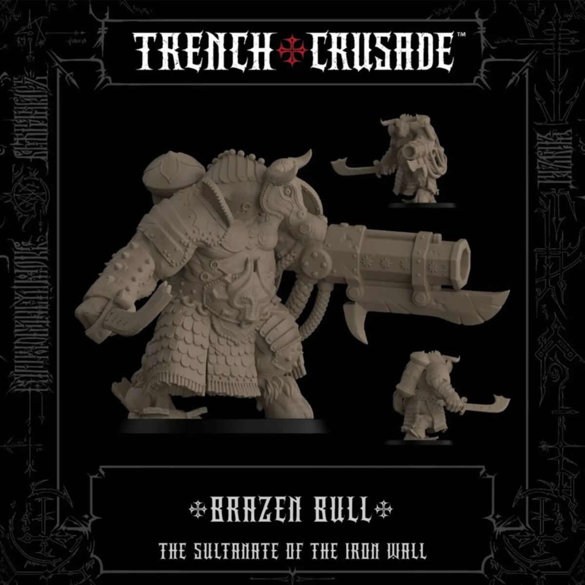 Trench Crusade By Pluto Minis - Brazen Bull - Pre-Order