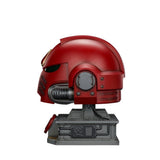 Warhammer Collectibles: 1/1 Scale Blood Angels MkX Helmet & Display Stand - Pre-Order