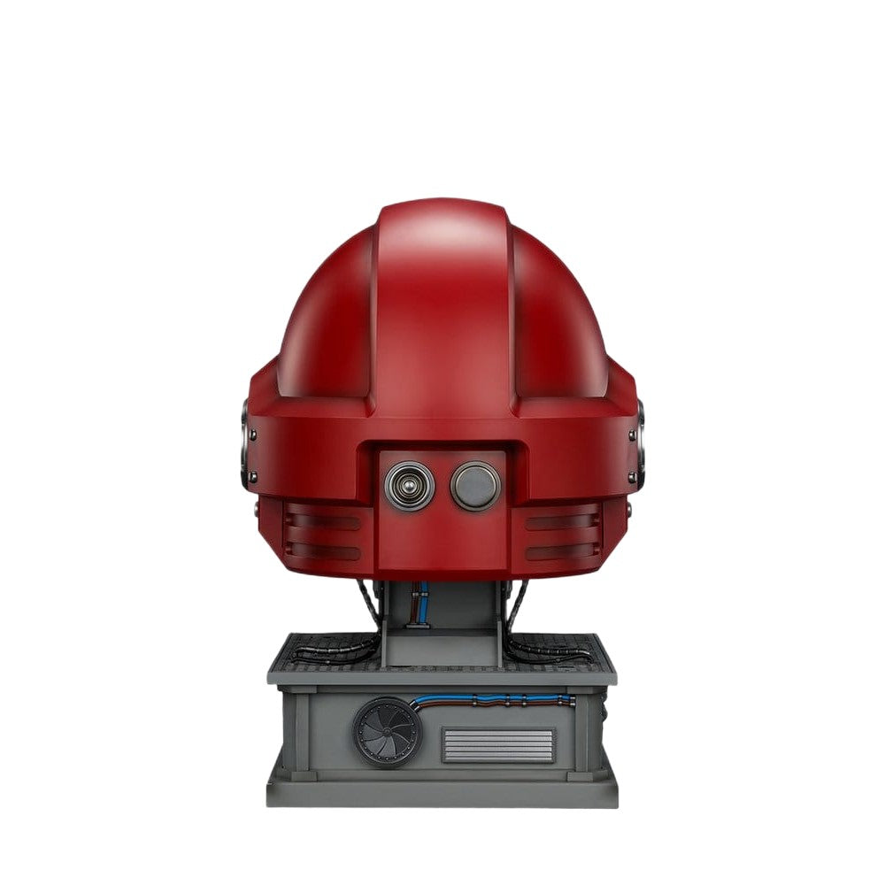 Warhammer Collectibles: 1/1 Scale Blood Angels MkX Helmet & Display Stand - Pre-Order