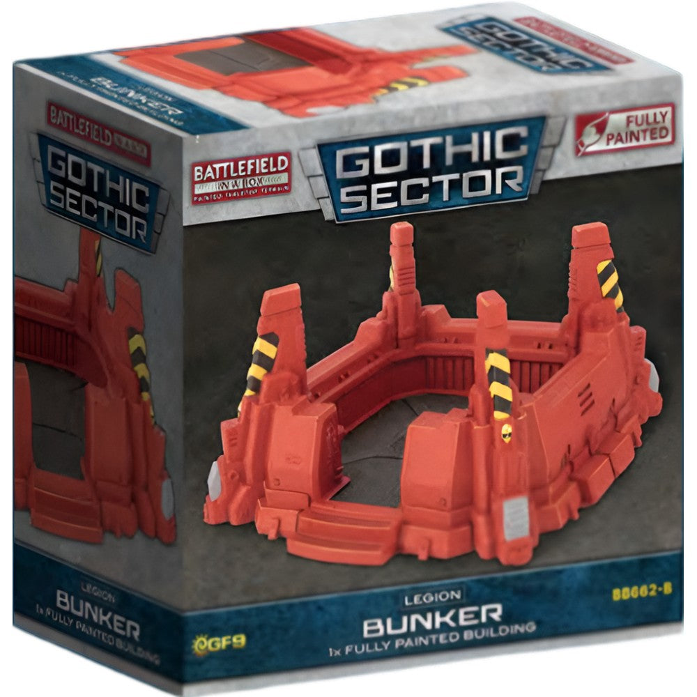 Battlefield in a Box: Gothic Sector – Legion Bunker Red Paint Scheme - Pre-Order