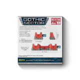 Battlefield in a Box: Gothic Sector – Legion Defensive Walls Red Paint Scheme - Pre-Order