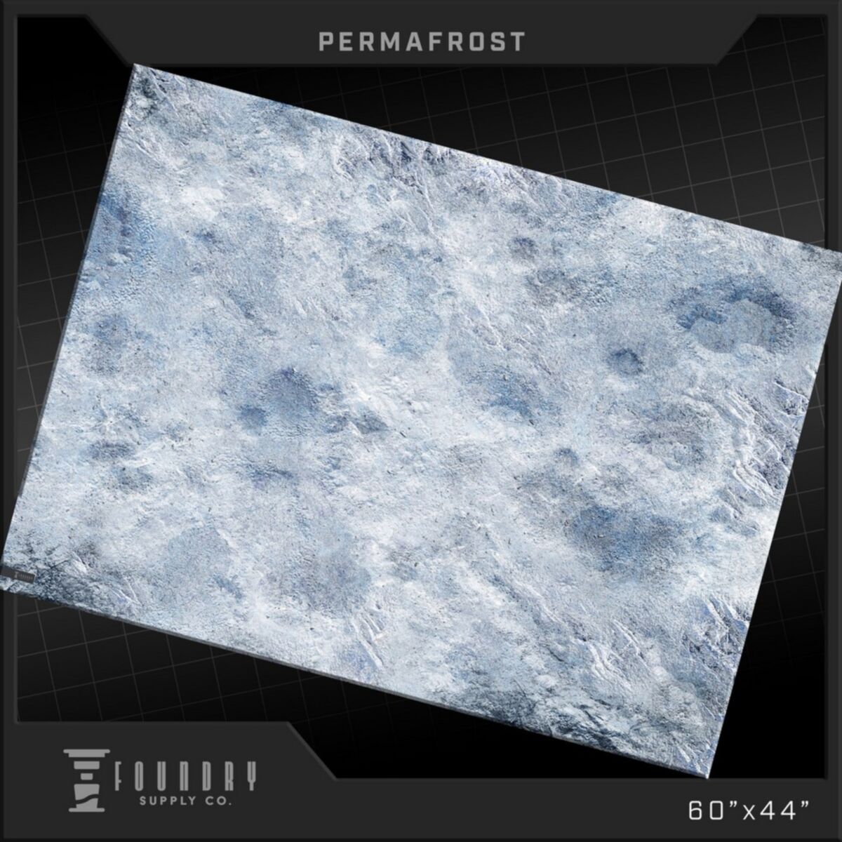 Foundry Supply - BattleMat - Permafrost (44""x60"") - Pre-Order