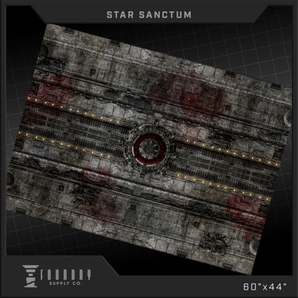 Foundry Supply - BattleMat - Star Sanctum (44""x60"") - Pre-Order