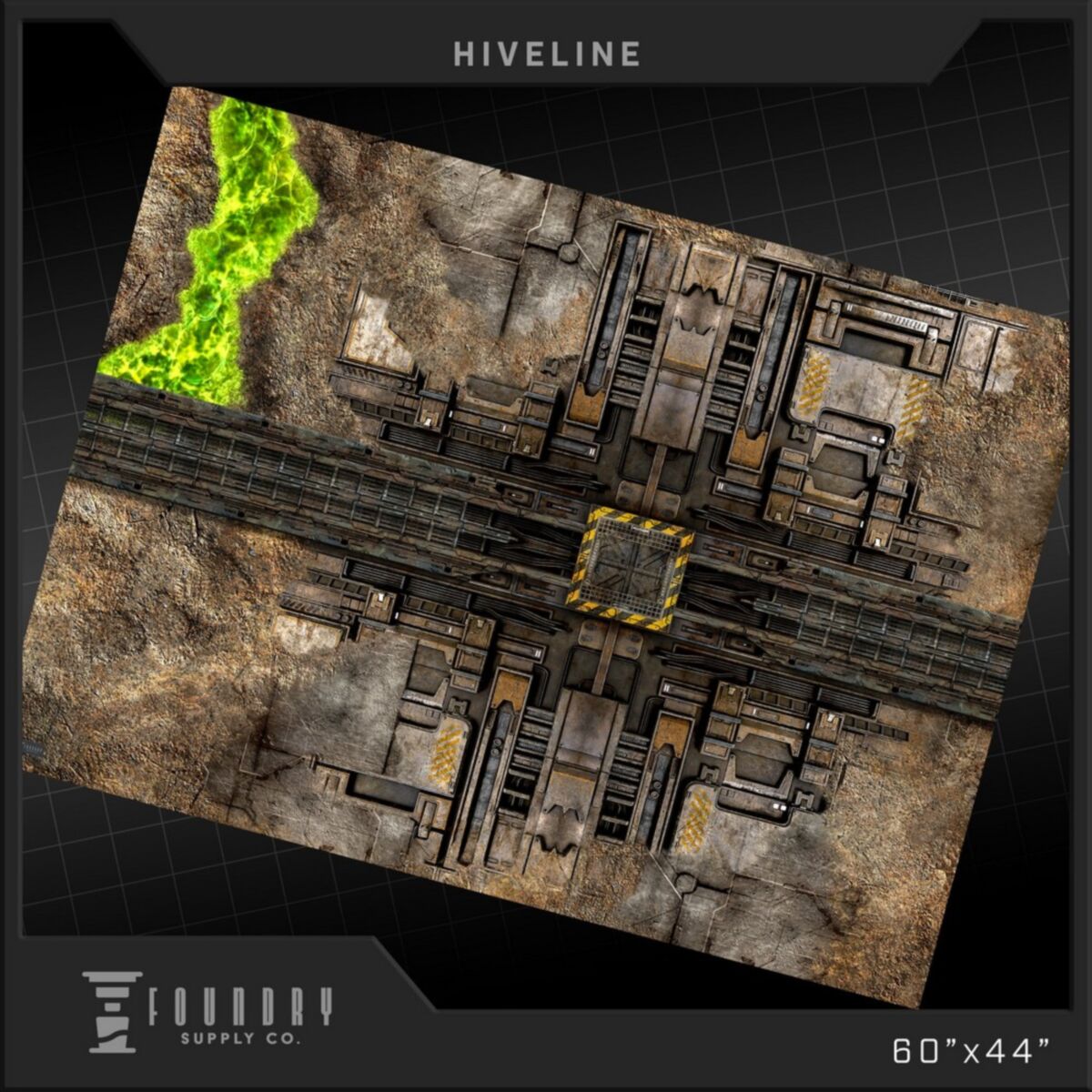 Foundry Supply - BattleMat - Hiveline (44""x60"") - Pre-Order