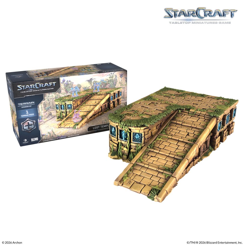 Starcraft Miniatures Games: Lost Temple Ramp - Terrain Expansion Set - Pre-Order