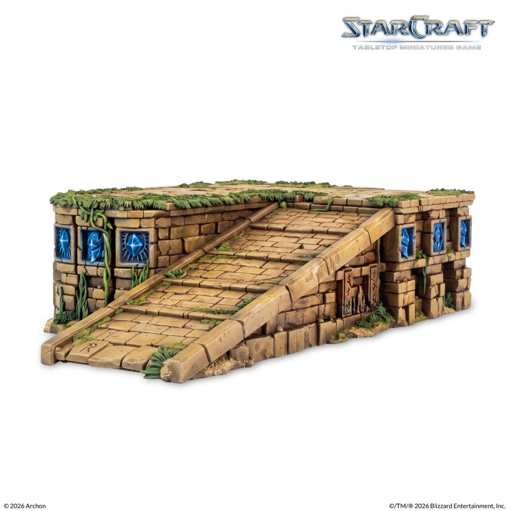 Starcraft Miniatures Games: Lost Temple Ramp - Terrain Expansion Set - Pre-Order