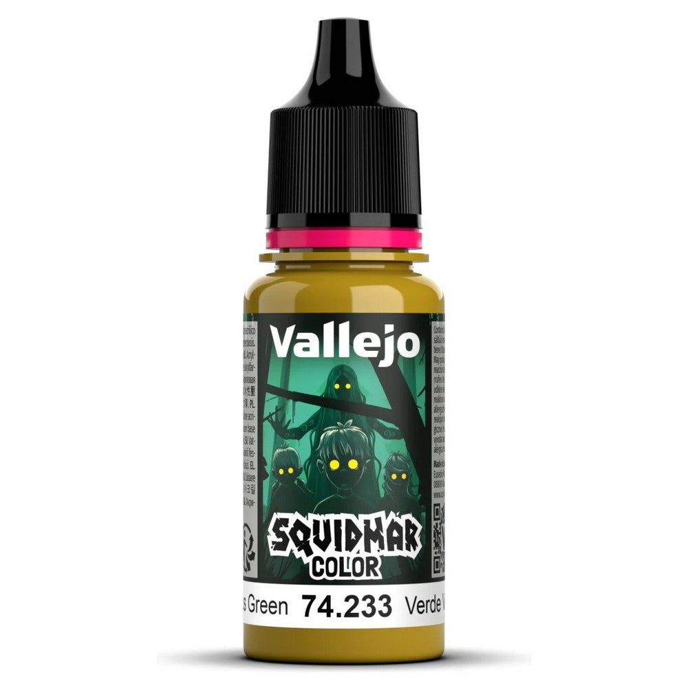 Vallejo - Squidmar Color 233 - Vomitous Green 18 ml - Pre-Order