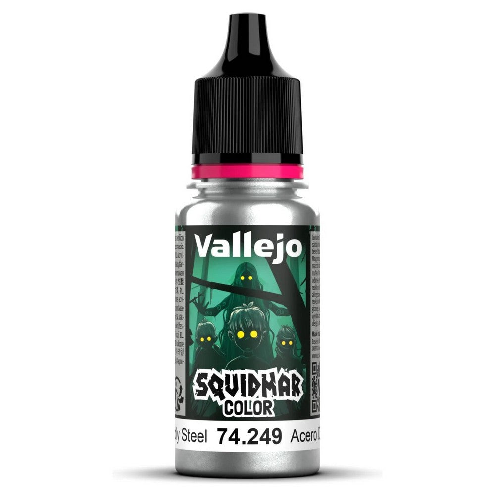 Vallejo - Squidmar Color 249 - Godly Steel 18 ml - Pre-Order