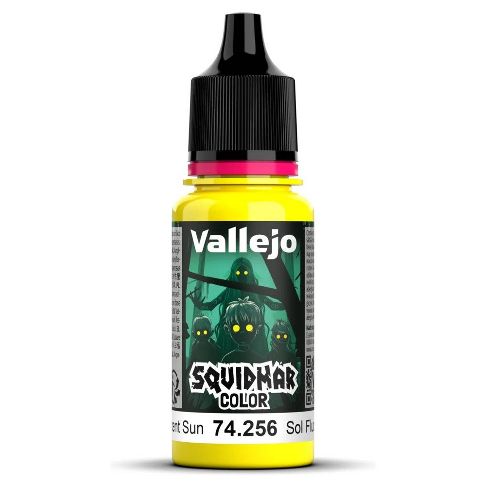 Vallejo - Squidmar Color 256 - Fluorescent Sun 18 ml - Pre-Order