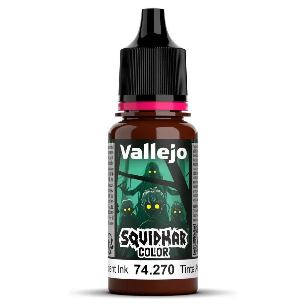 Vallejo - Squidmar Color 270 - Ancient Ink 18 ml - Pre-Order
