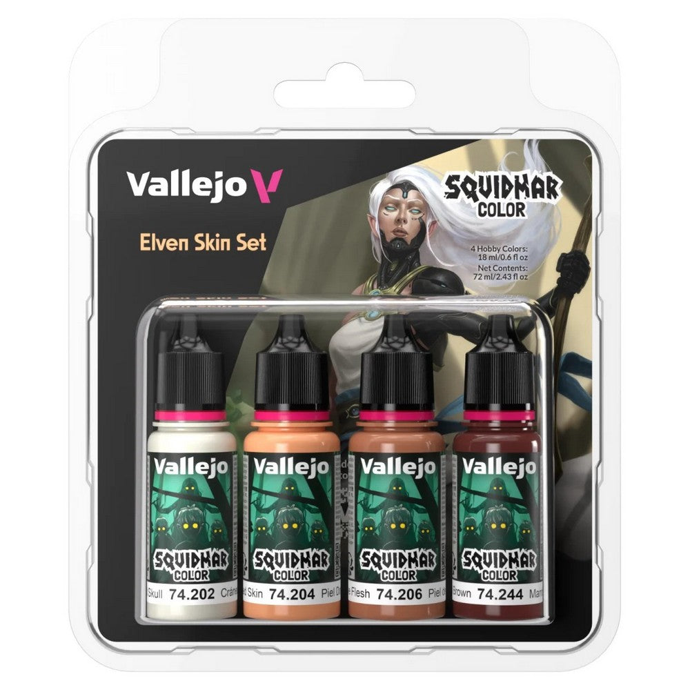 Vallejo - Squidmar Color - Elven Skin set (4) - Pre-Order