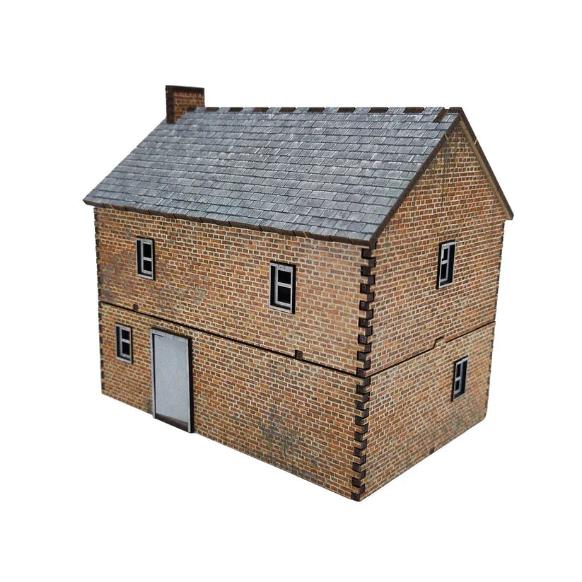 Battlefield Accessories: Double Story House 1 - 28mm (TTR)