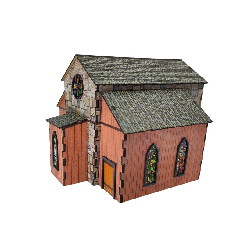 Battlefield Accessories: Pilgrims End Chapel - 28mm (TTR)