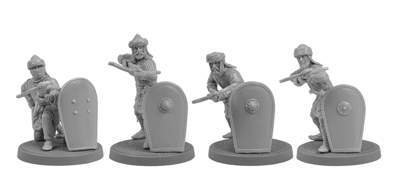 V&V Miniatures - Arab Crossbowmen