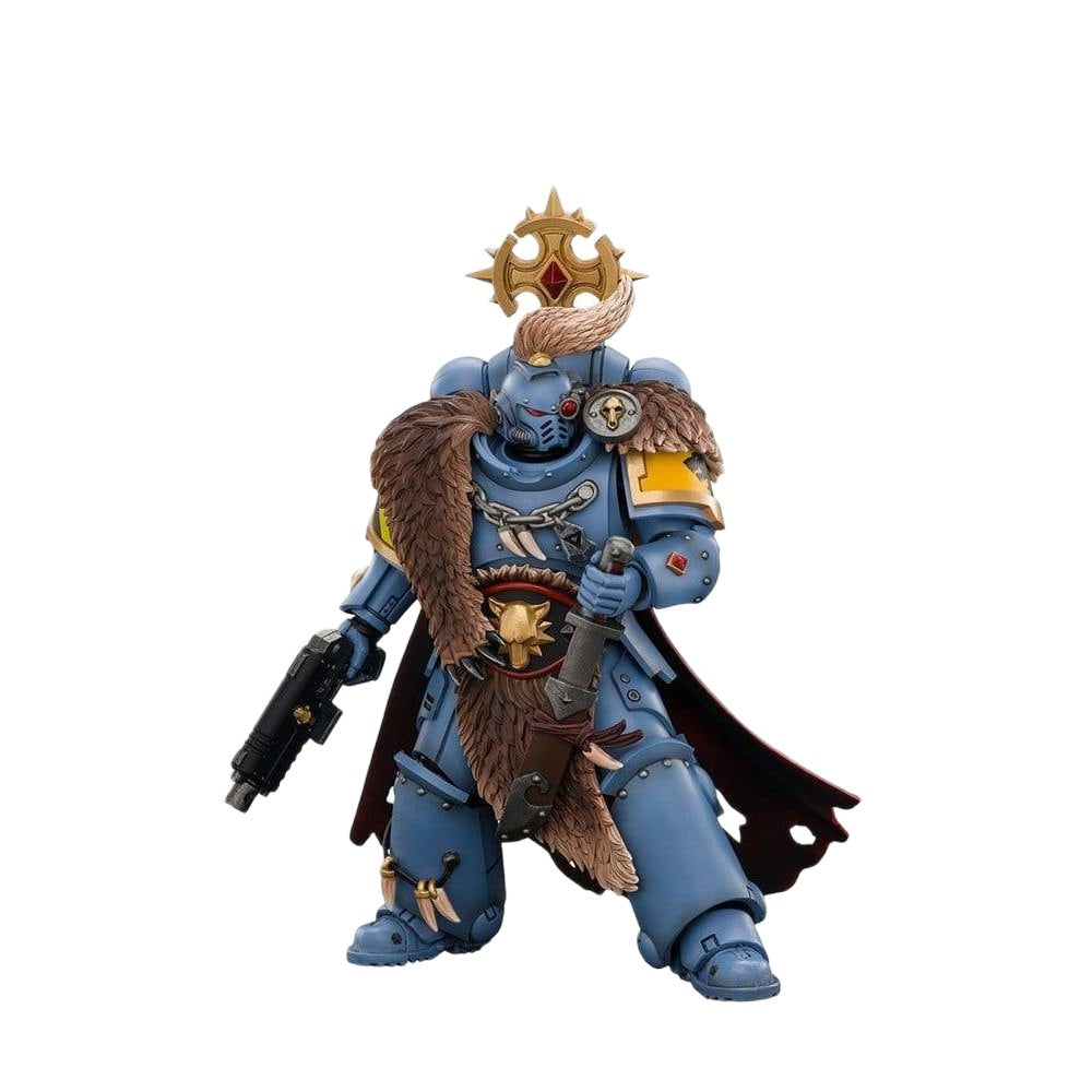 Warhammer Collectibles: 1/18 Scale Space Wolves Wolf Guard Battle Leader with assorted Weapons - Pre-Order