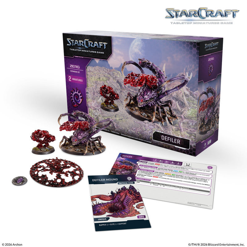 Starcraft Miniatures Games: Zerg - Defiler - Pre-Order (Wave 3)