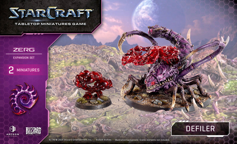 Starcraft Miniatures Games: Zerg - Defiler - Pre-Order (Wave 3)