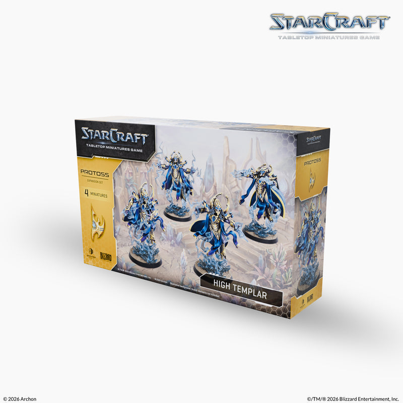 Starcraft Miniatures Games: Protoss - High Templar - Pre-Order (Wave 3)
