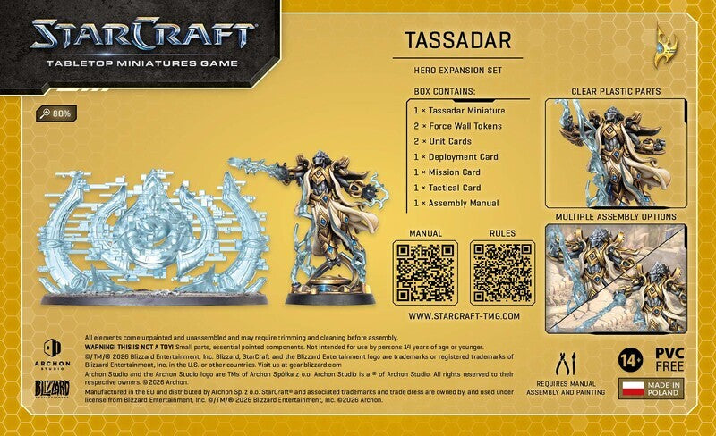 Starcraft Miniatures Games: Protoss - Tassadar - Pre-Order (Wave 3)