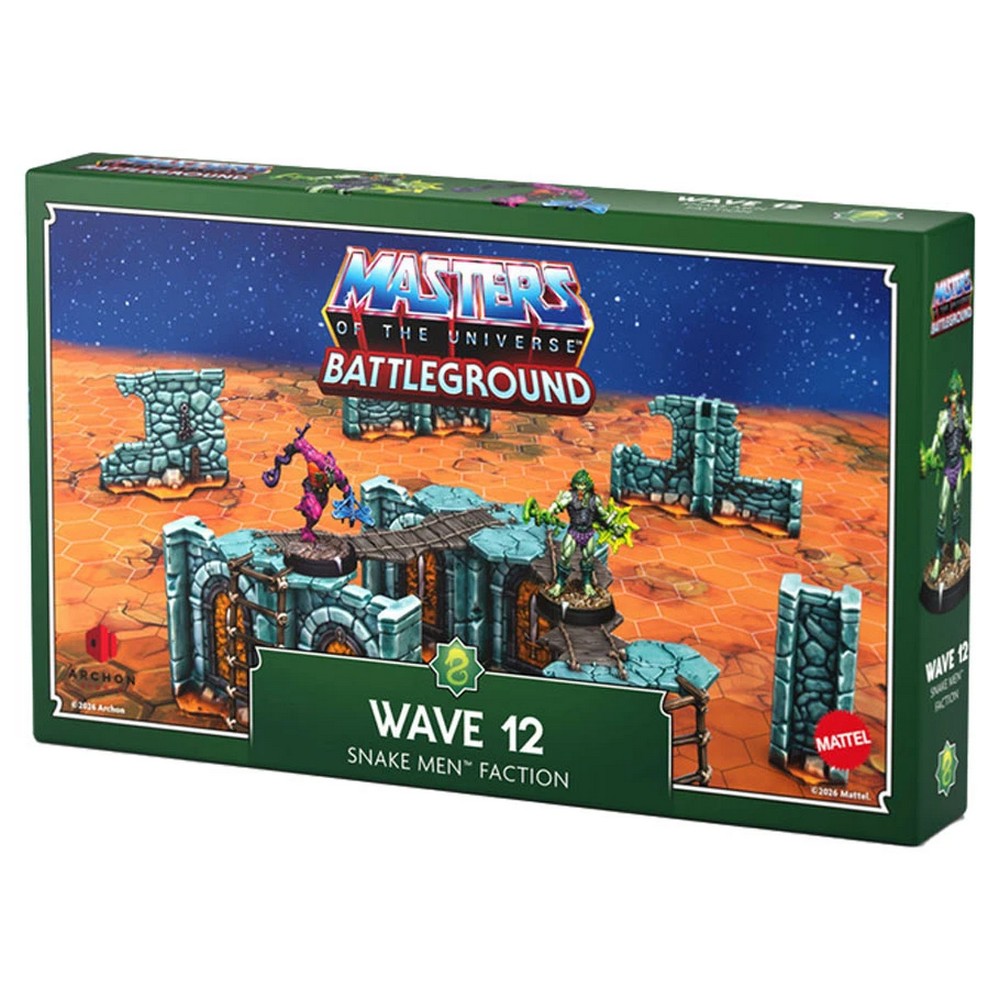 Masters Of The Universe: Battleground Wave 12: Snake Men Faction Multilanguage - Pre-Order