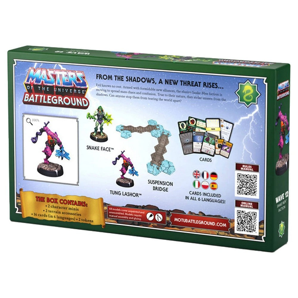 Masters Of The Universe: Battleground Wave 12: Snake Men Faction Multilanguage - Pre-Order