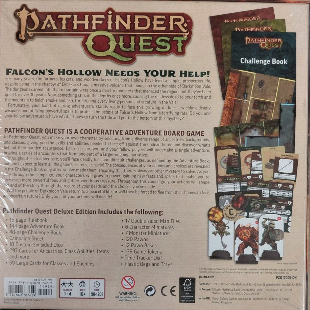 Pathfinder Quest Deluxe Edition - Pre-Order