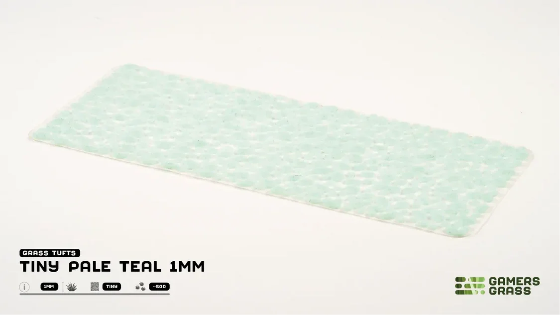 Gamers Grass - Tiny Pale Teal (1mm)