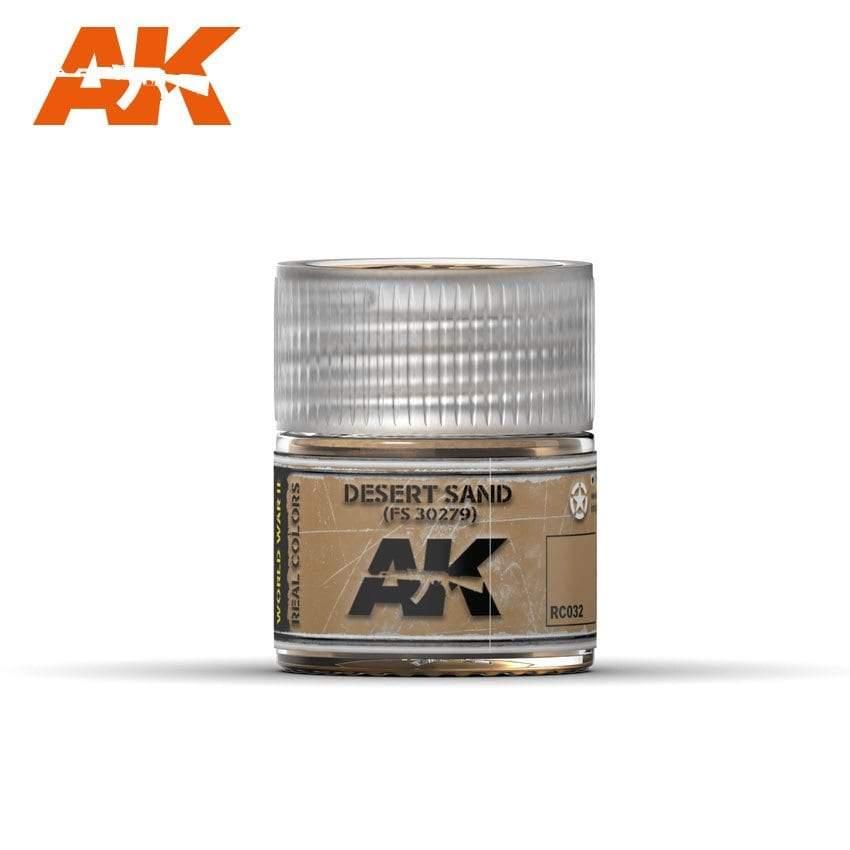 AK Interactive Real Colors - Acrylic Lacquer Paint 10ml bottle - Desert Sand
