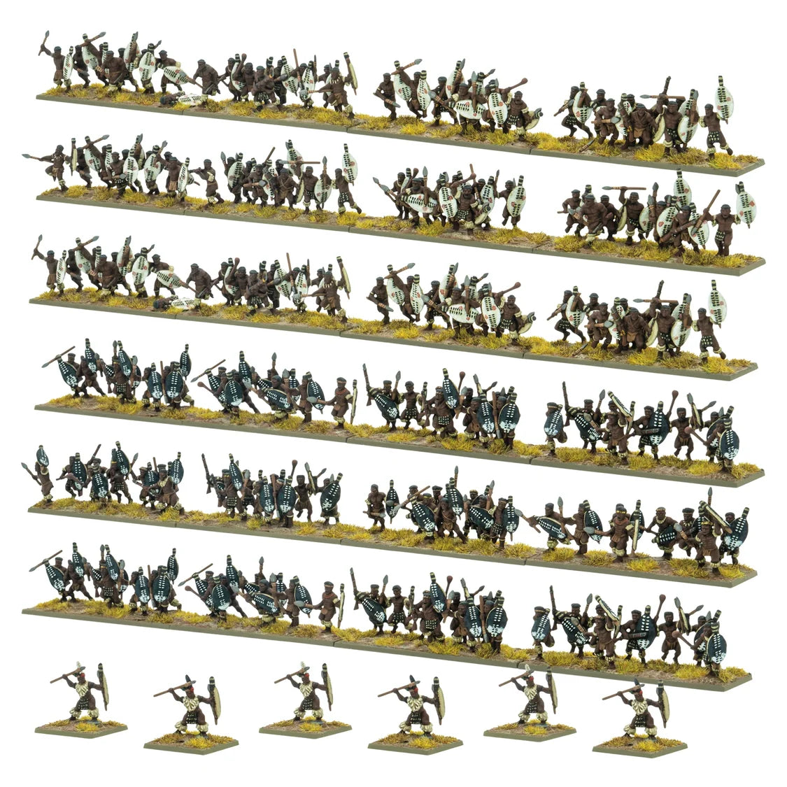 Black Powder Epic Battles: Zulu - Zulu Impi Brigade PRE ORDER