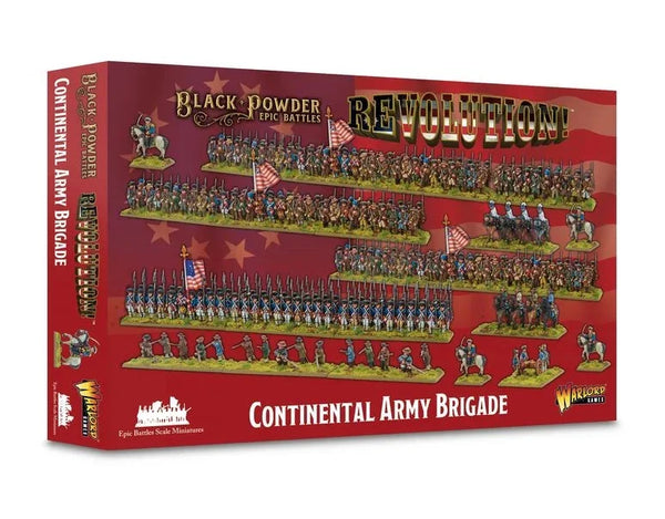 Warlord Games - Epic Battles: Revolution! Continental Army Brigade PRE ORDER