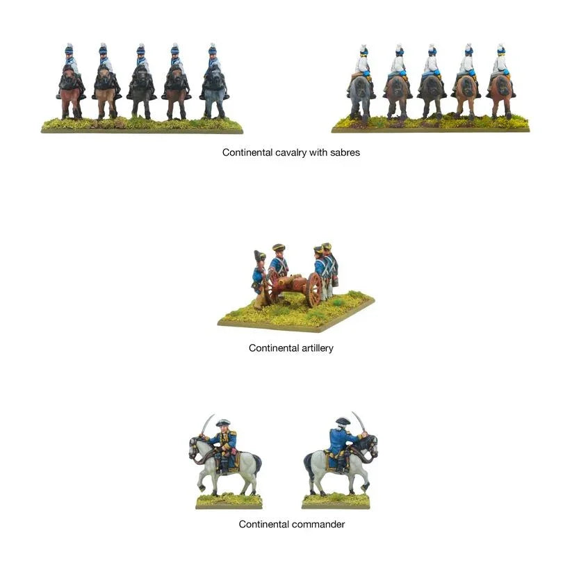 Warlord Games - Epic Battles: Revolution! Continental Army Brigade