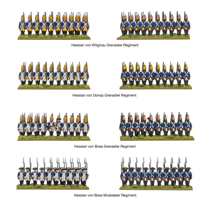 Warlord Games - Epic Battles: Revolution! Hessians & Allies Brigade