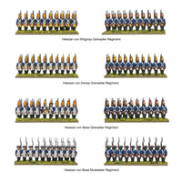 Warlord Games - Epic Battles: Revolution! Hessians & Allies Brigade PRE ORDER