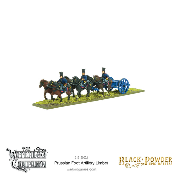 Black Powder Epic Battles: Napoleonic Prussian Foot Artillery Limber