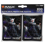 Ultra Pro: UP38702 Magic the Gathering - FINAL FANTASY 100ct Deck Protector Sleeves Commander B MtG