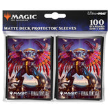 Ultra Pro: UP38710 Magic the Gathering - FINAL FANTASY 100ct Deck Protector Sleeves v6 for MtG
