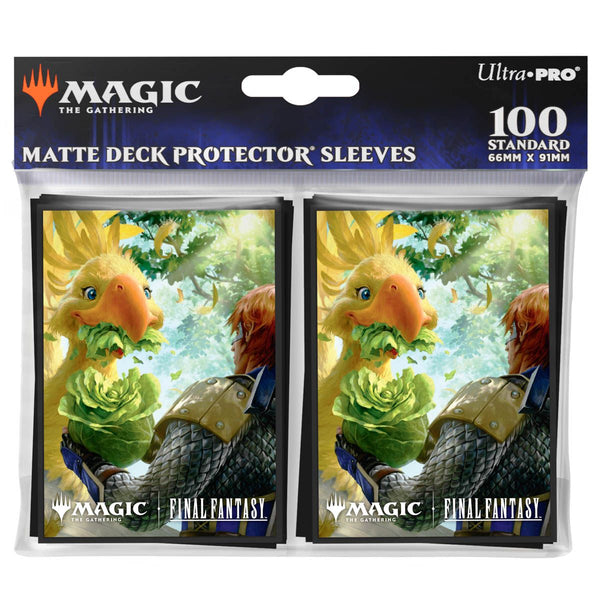 Ultra Pro: UP38712 Magic the Gathering - FINAL FANTASY 100ct Deck Protector Sleeves v8 for MtG