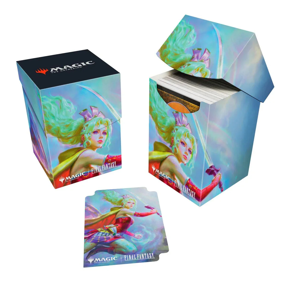 Ultra Pro: UP38716 Magic the Gathering - FINAL FANTASY 100+ Deck Box Commander C for MtG