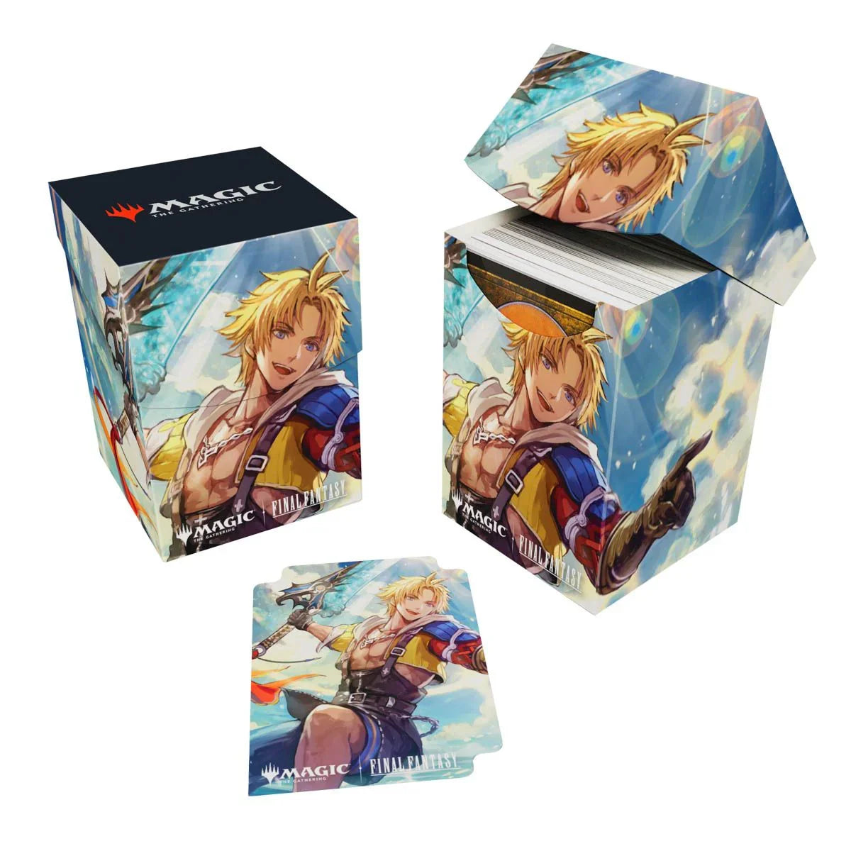 Ultra Pro: UP38717 Magic the Gathering - FINAL FANTASY 100+ Deck Box Commander D for MtG