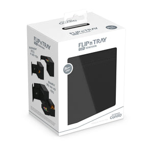 Ultimate Guard: Deck Box – XenoSkin Flip'n'Tray 133+ – Black