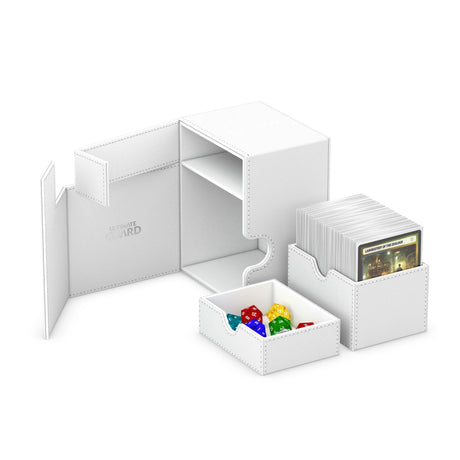 Ultimate Guard: Deck Box – XenoSkin Flip'n'Tray 133+ – White