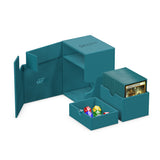 Ultimate Guard: Deck Box – XenoSkin Flip'n'Tray 133+ – Petrol