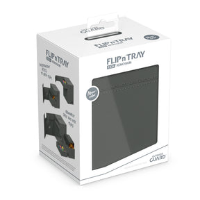Ultimate Guard: Deck Box – XenoSkin Flip'n'Tray 133+ – Grey
