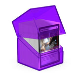 Ultimate Guard: Deck Box – Boulder 100+ – Clear: Amethyst