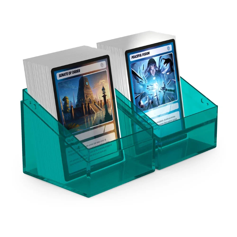 Ultimate Guard: Deck Box – Boulder 100+ – Clear: Malachite