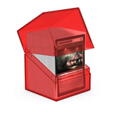 Ultimate Guard: Deck Box – Boulder 100+ – Clear: Ruby
