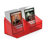 Ultimate Guard: Deck Box – Boulder 100+ – Clear: Ruby